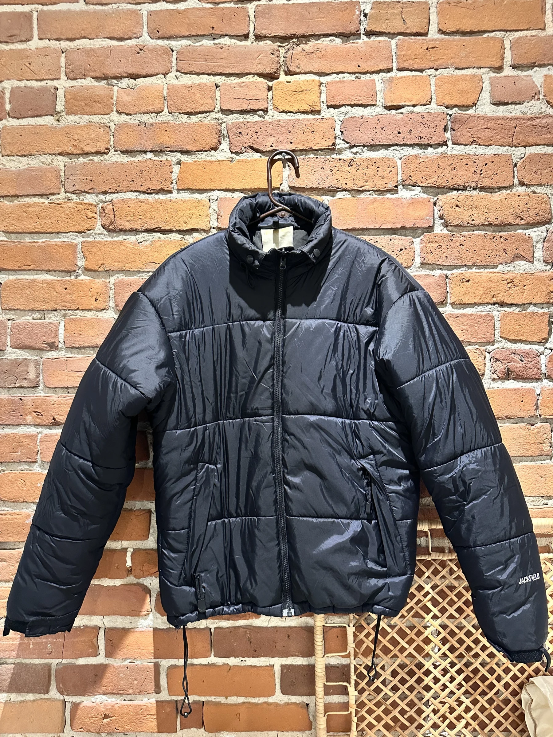 Jackfield black winter puffer coat Vintage seconde main