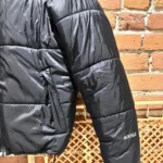 Thumbnail for Manteau d’hiver noir puffer Jackfield