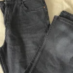 Featured thumbnail for MOM jeans, new from Mango, black