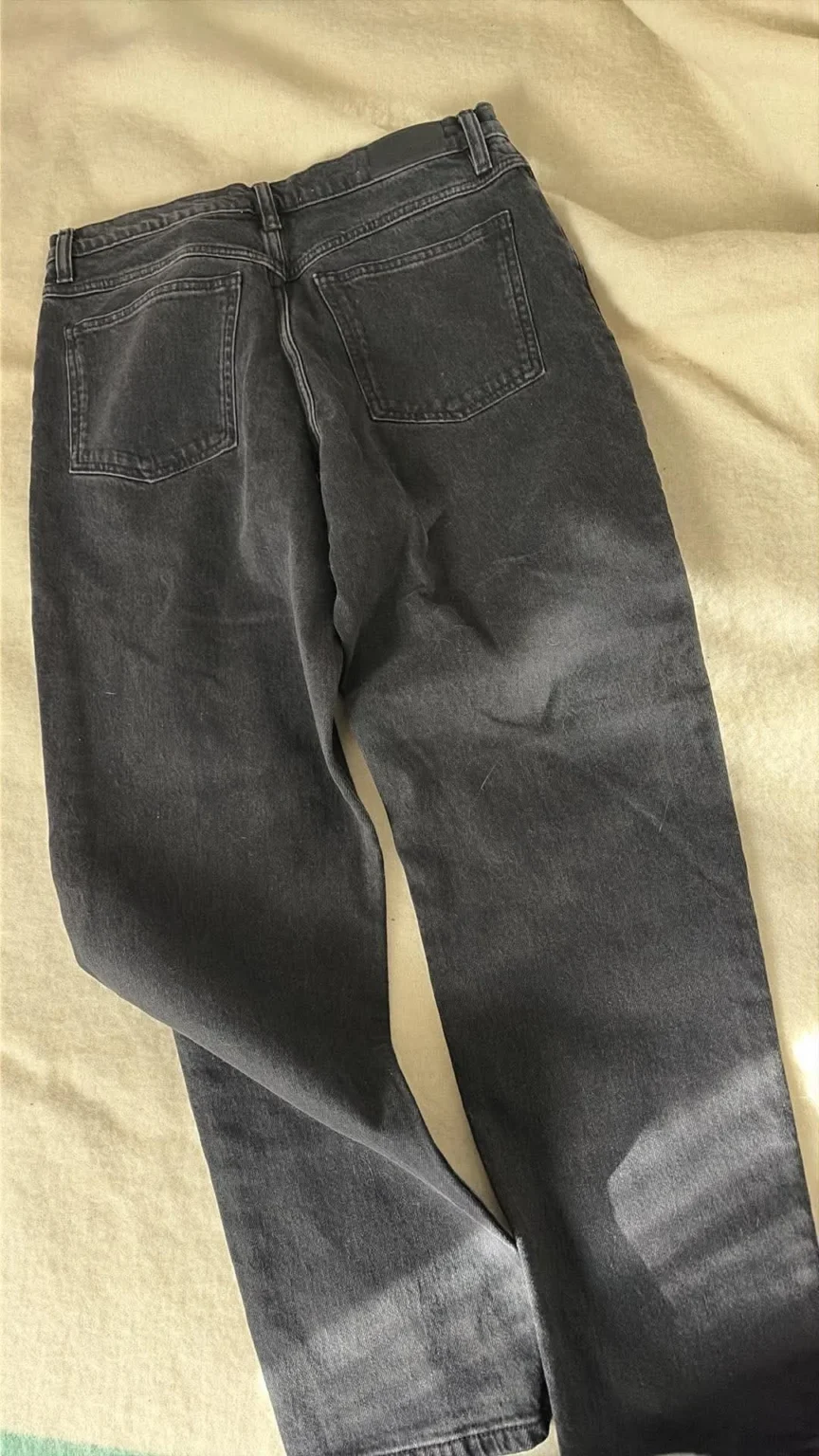 Image for MOM jeans, new from Mango, black