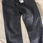 Thumbnail for MOM jeans, new from Mango, black