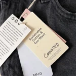 Thumbnail for MOM jeans, new from Mango, black