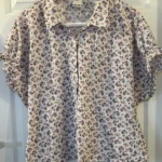 Featured thumbnail for Chemise fleuri à manche courte