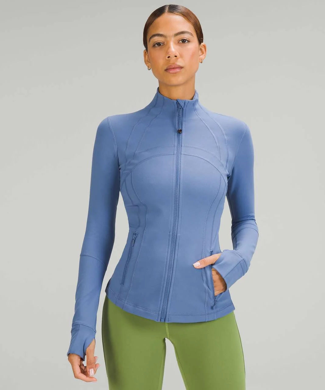 Lululemon Define jacket, light blue, size 10 Lululemon seconde main