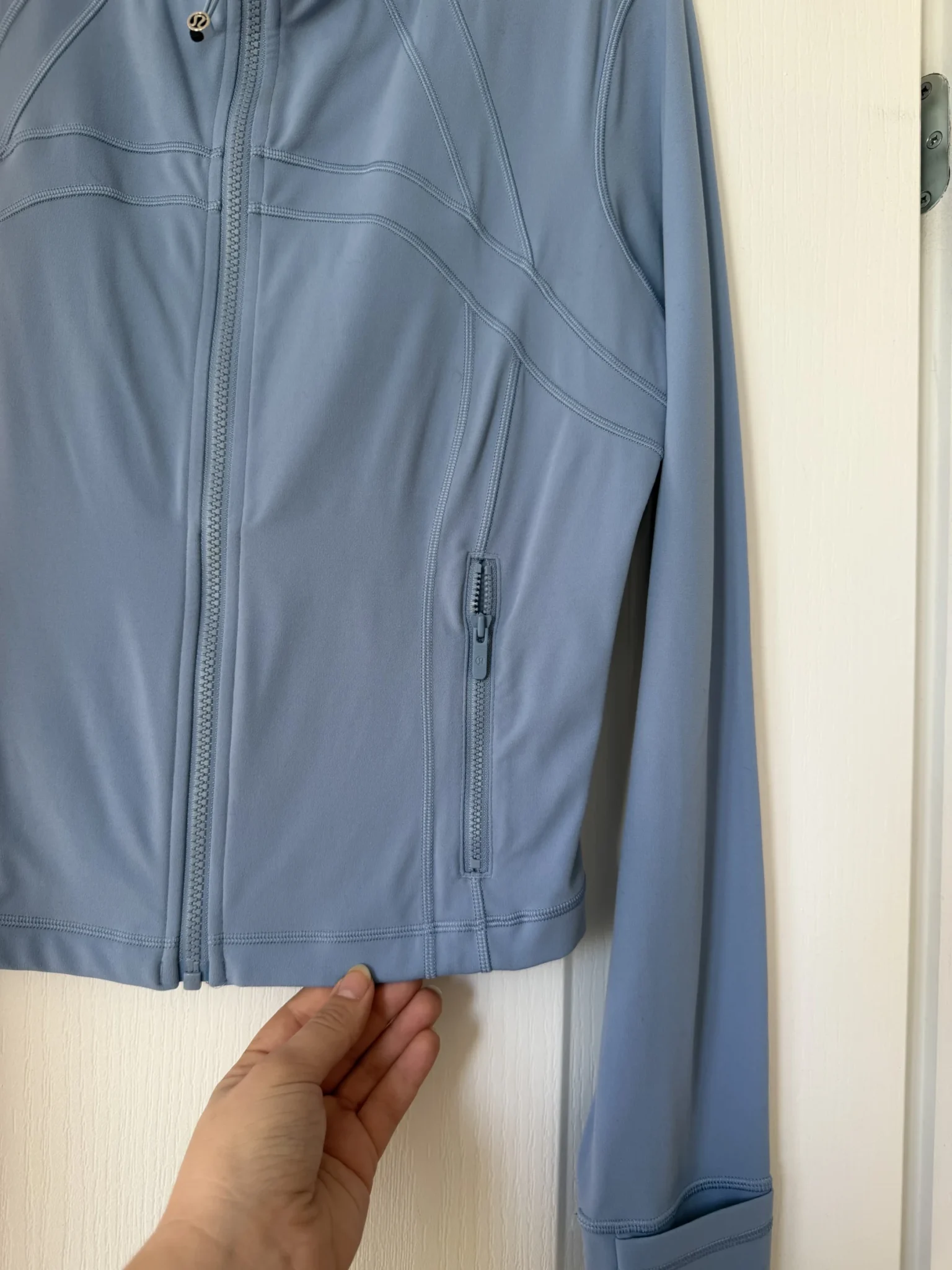 Image for Veste Lululemon Define bleu clair taille 10