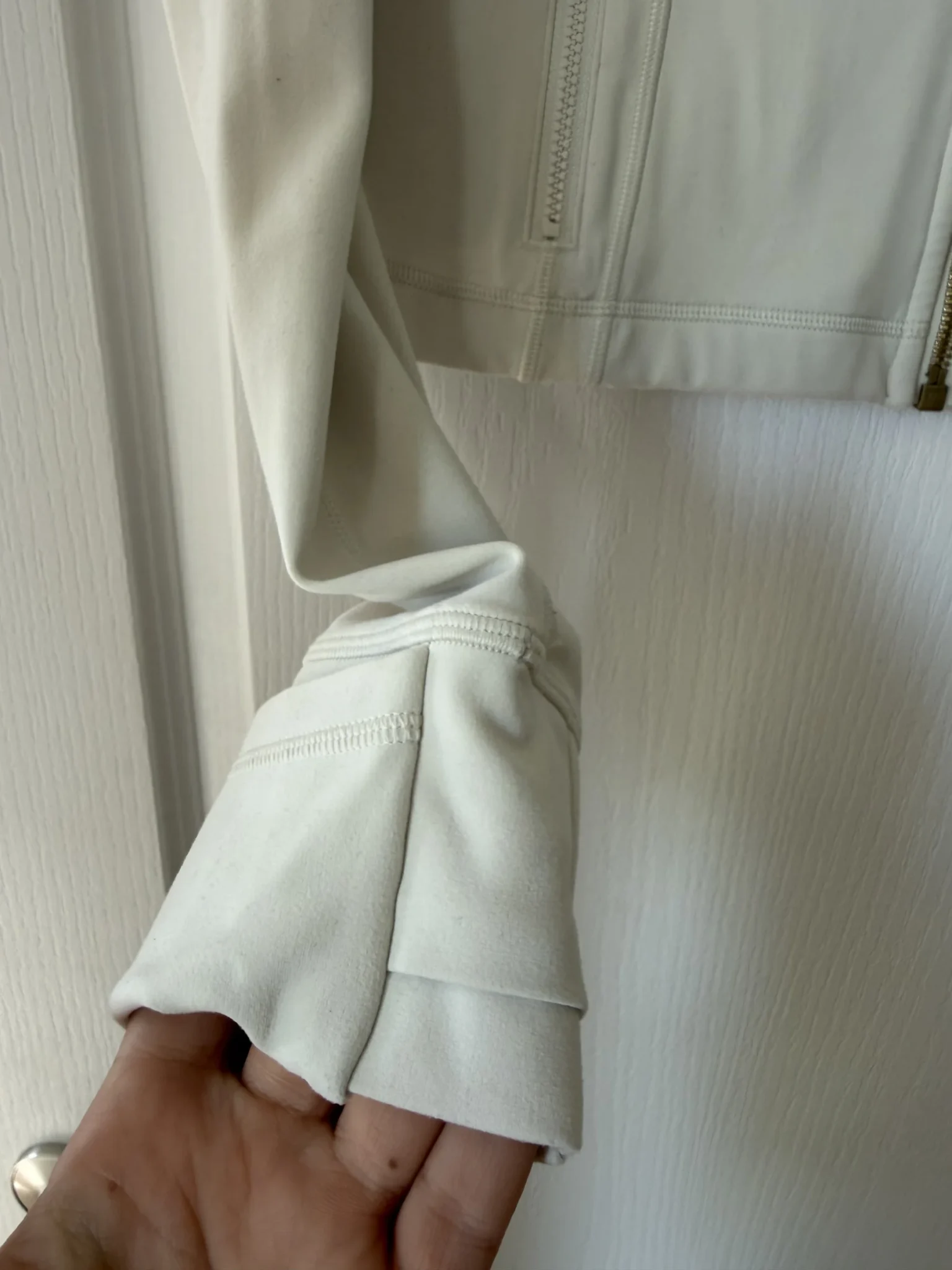 Image for Lululemon Define jacket, size 12, off-white