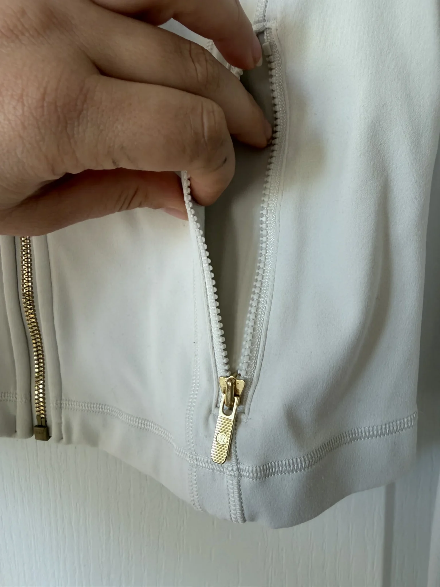 Image for Lululemon Define jacket, size 12, off-white