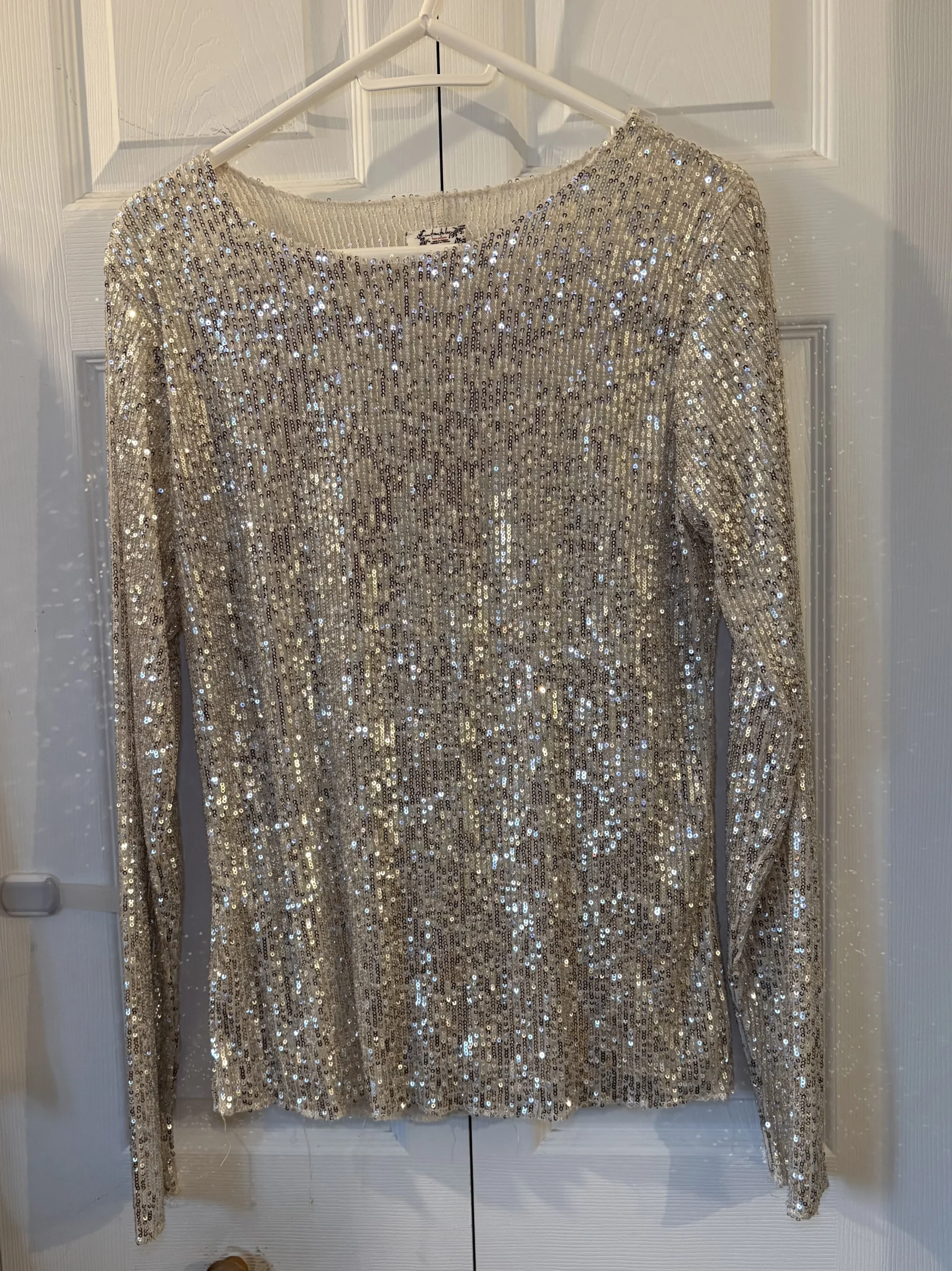 Sequinned jumper Free people seconde main