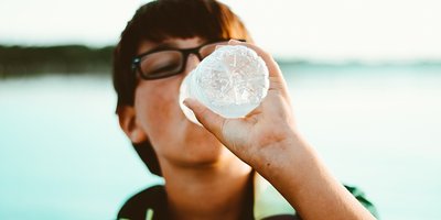 drinking water