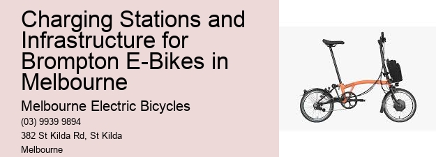 Charging Stations and Infrastructure for Brompton E-Bikes in Melbourne  