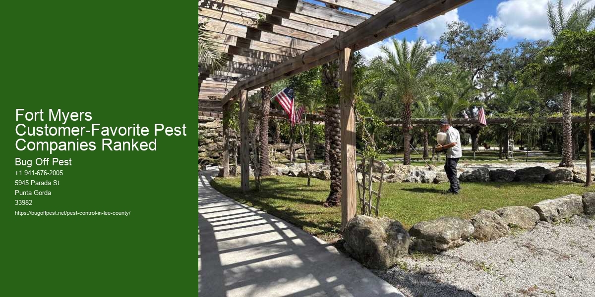 Fort Myers Customer-Favorite Pest Companies Ranked