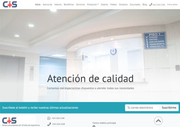 Sucursal Digital del Centro Integral de Salud