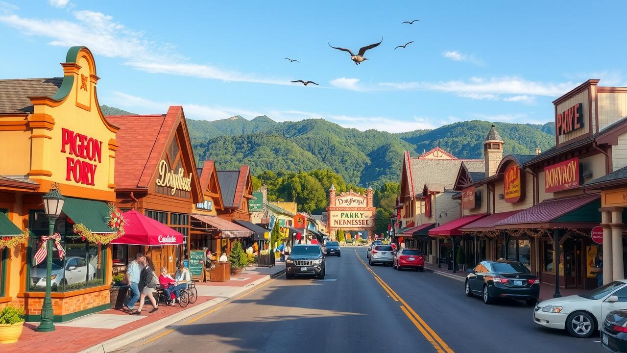 Is there a downtown Pigeon Forge?