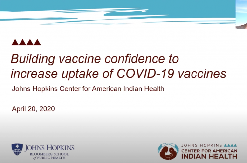Ask the Doctor Webinar: Building Vaccine Confidence to Increase Uptake of COVID-19 Vaccines