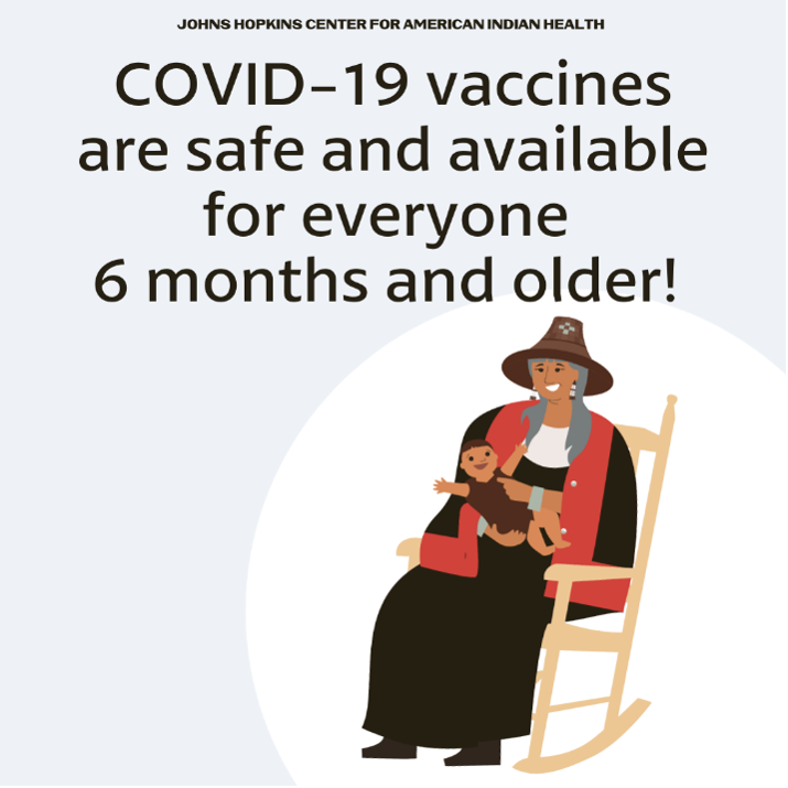 COVID-19 vaccines are safe and available for everyone 6 months and older!