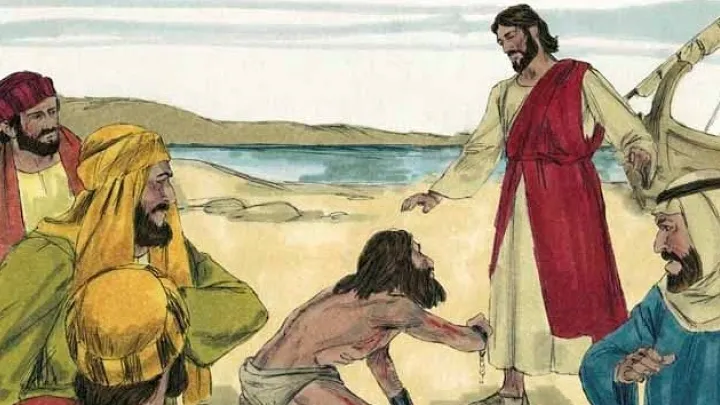 Jesuh Nih Khuachia Tuahmi Pa le Damlo Nu A Damter Hna