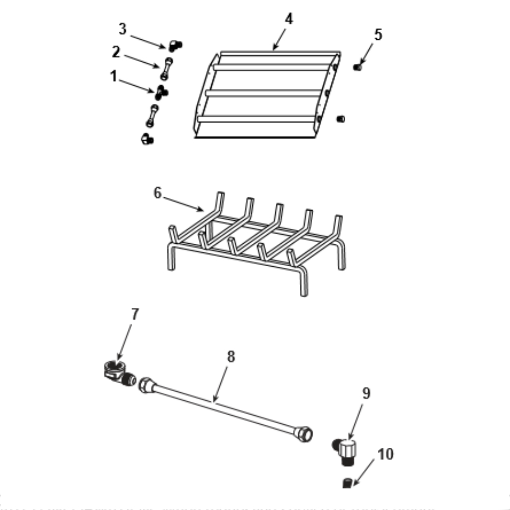 MTCH-ST-24-B 24" See-Thru Hearth Kit