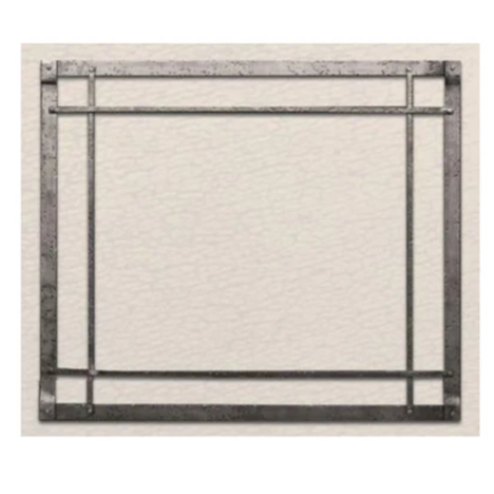 Empire DFF40FBZT Oil-Rubbed Bronze Rectangle Forged Iron Inset