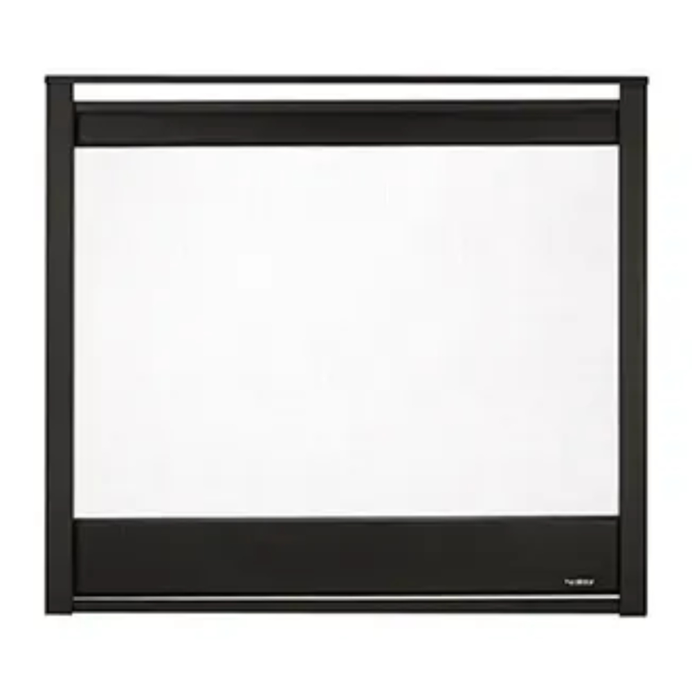 Majestic COR-36BK Corner Firescreen Front Black