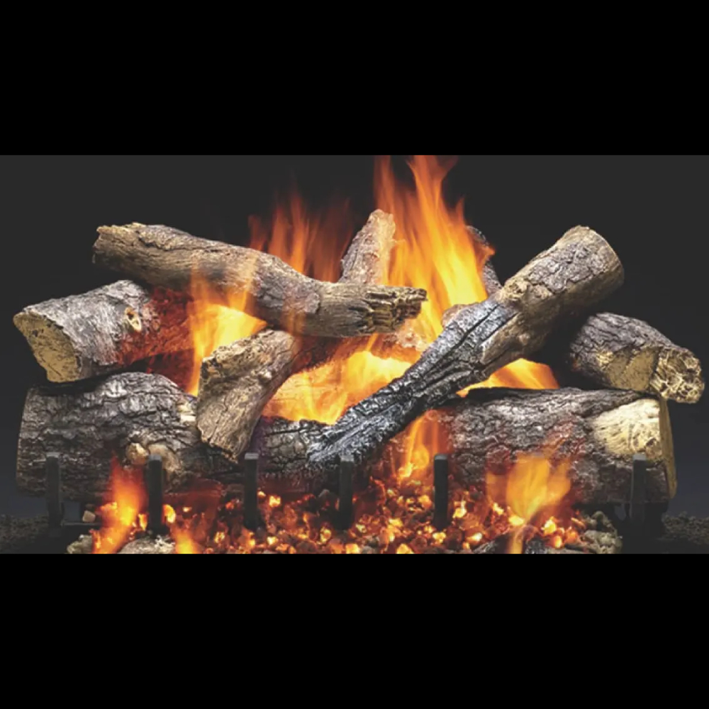 Majestic GO330-IPI-LP-HK 30" IPI Grand Oak LP Burner Hearth Kit 3 Tier