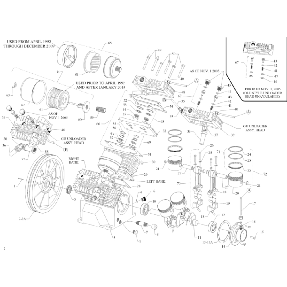 L54E Emglo Air Compressor Air Filter - Tri City Tool Parts, Inc