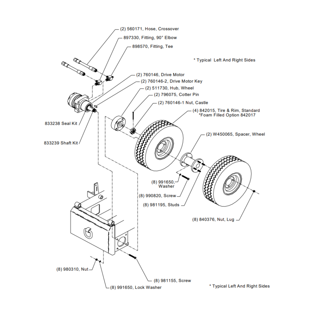 0MPB16/21 Brake / Riding Stand | BartellParts.com | BartellParts.com