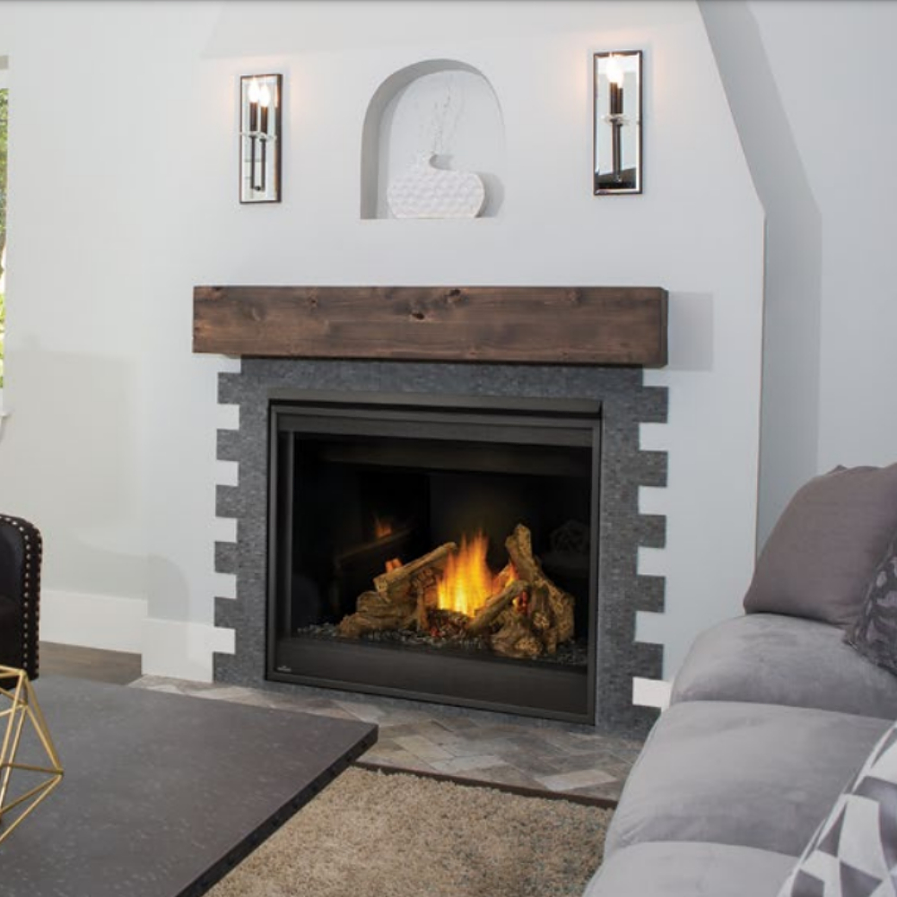 Napoleon B42NTR Ascent 42" Direct Vent Nat-Gas Fireplace w/Millivolt