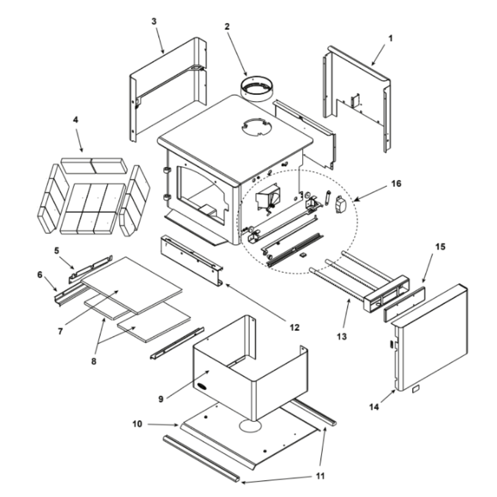 2100 Millennium Wood Stove