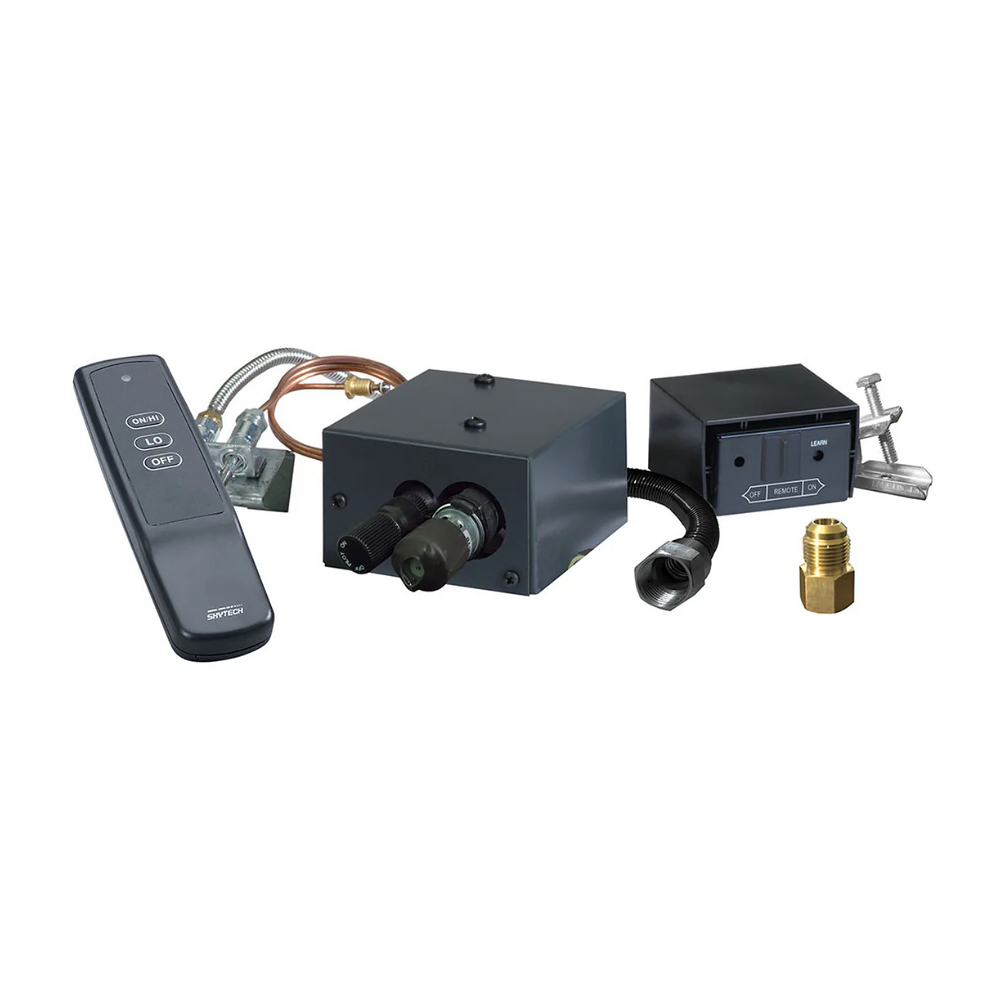 Skytech AF-LMF-RVS Safety Gas Valve Kit with Flame Control Remote