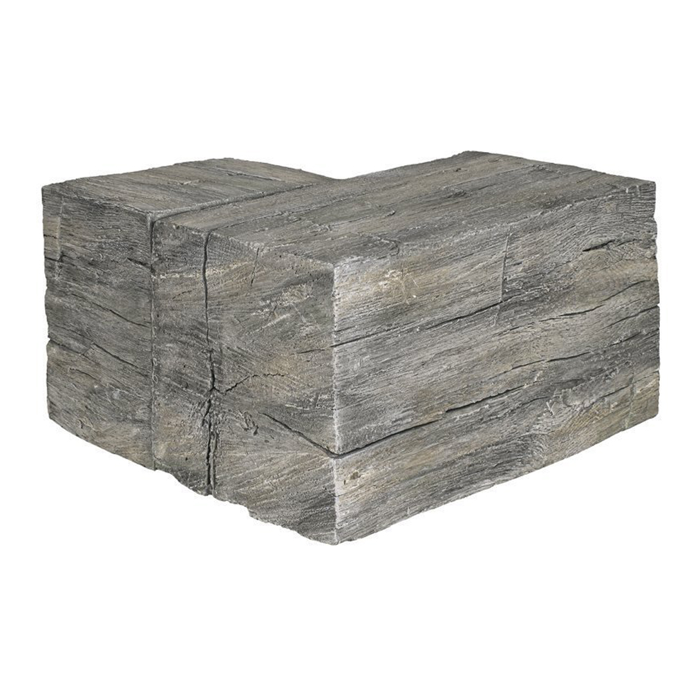 Lexington Hearth 7446 RH-CO-LH-WG Rickhouse Weathered Grey Corner Mantel