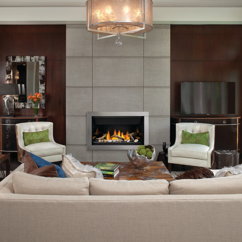 Napoleon BL36NTEA-1 Ascent Linear 36" Direct Vent Nat-Gas Fireplace w/Alt-Electronic Ignition