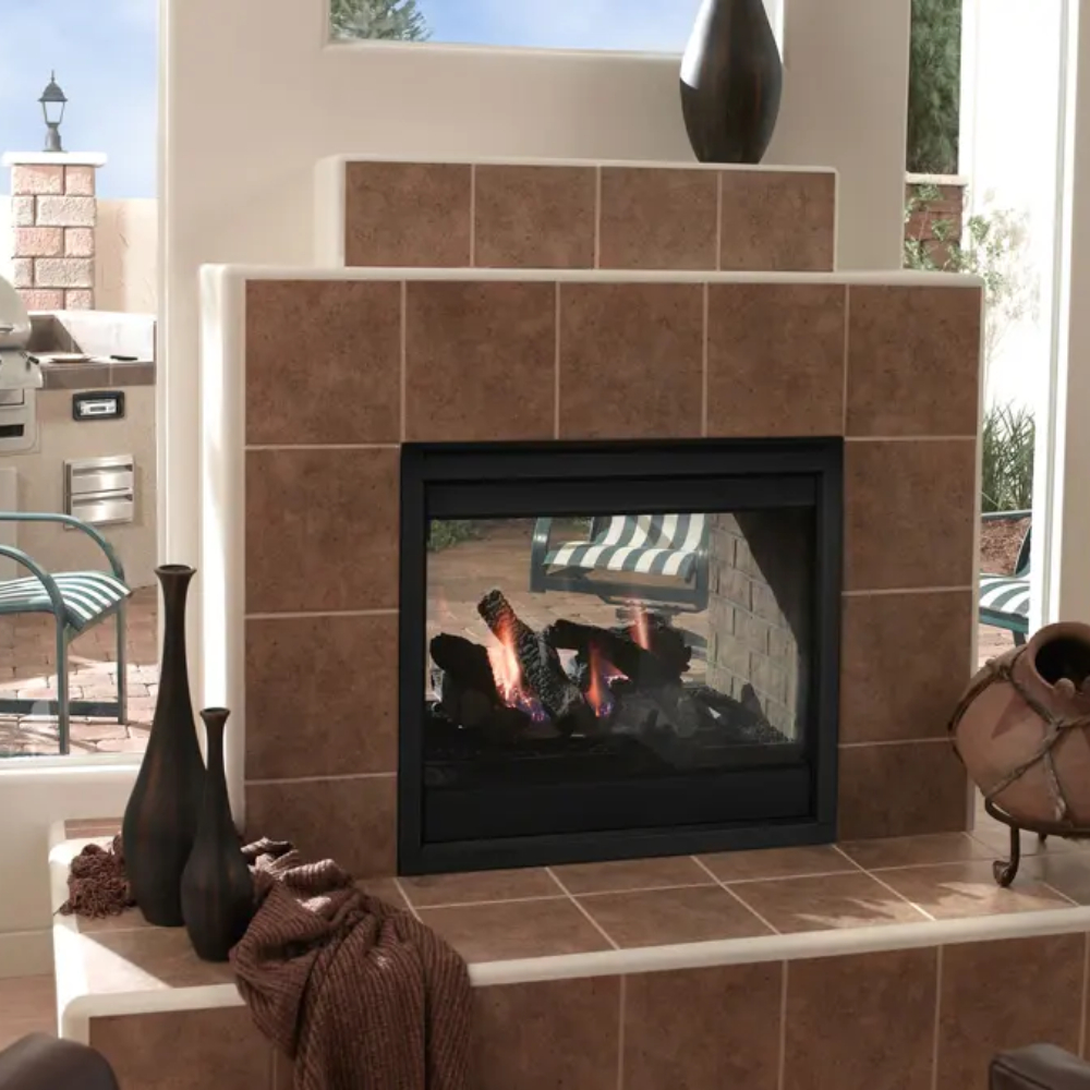 Majestic Twilight Indoor/Outdoor Gas Fireplace