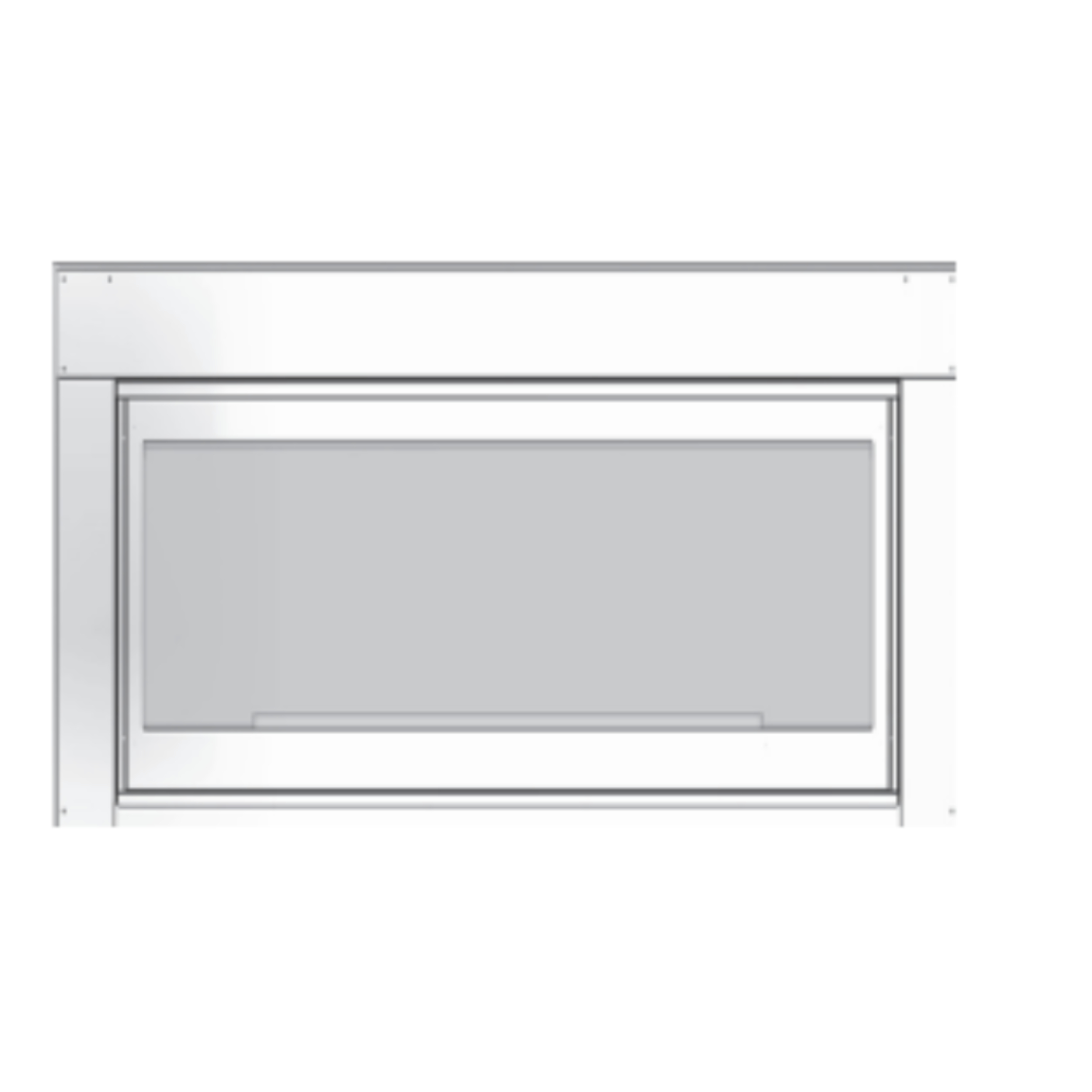 Empire DFED409SS Stainless Steel Frame for Exterior Installation