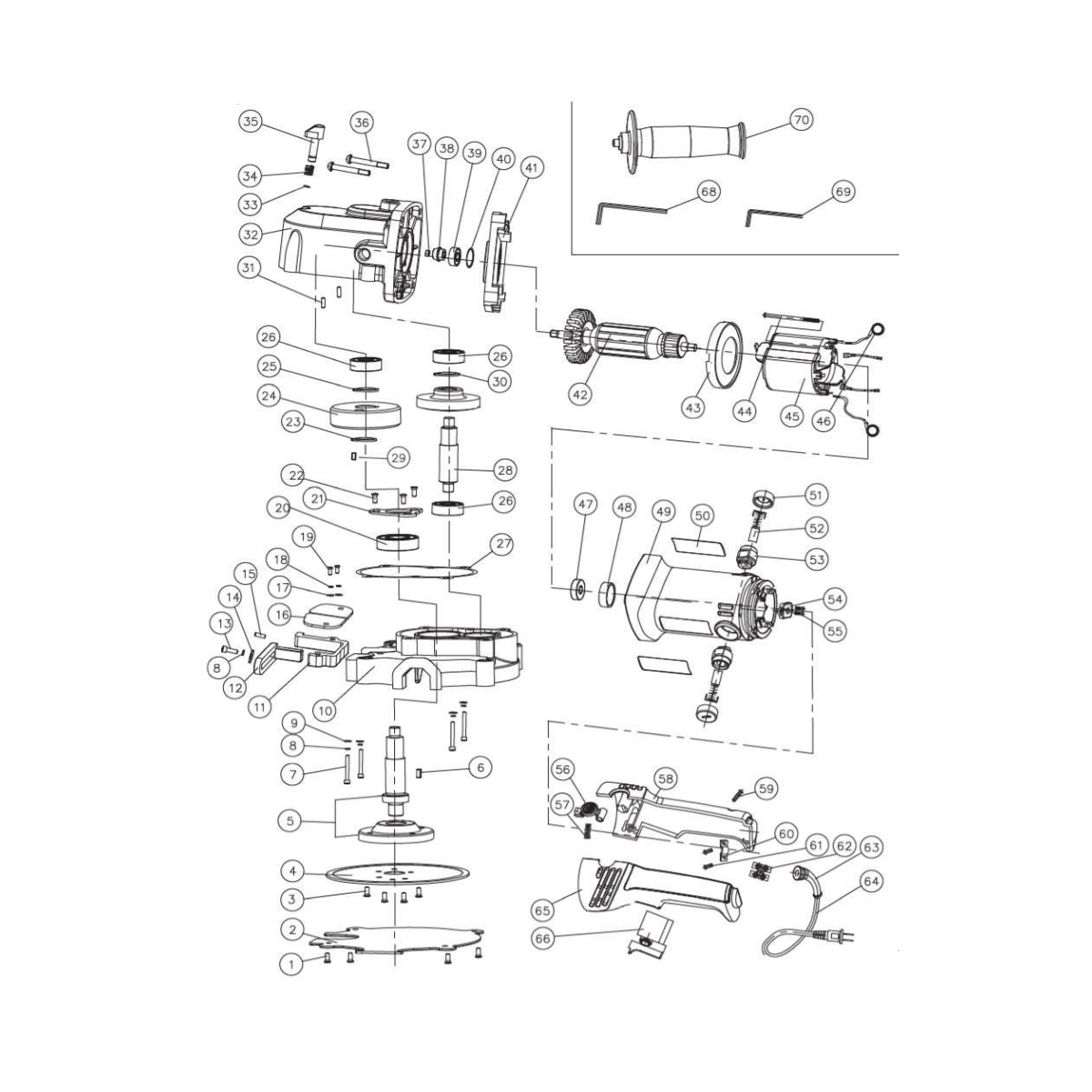 BNCE-30 Rebar Cutting Edge Saw Parts