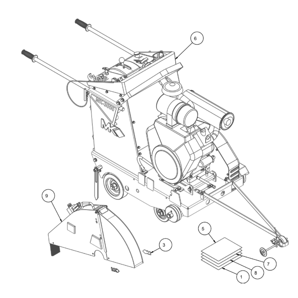 MK-3026V 162732 Pointer Parts | MKDiamondParts.com