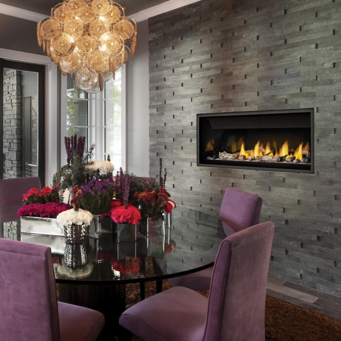 Napoleon BL46NTE Ascent Linear 46" Direct Vent Nat-Gas Fireplace w/Alt-Electronic Ignition