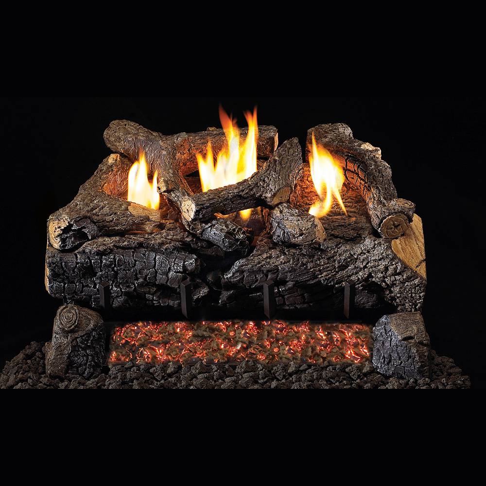 RealFyre EFV-24 24" Charred Northern Oak Log Set