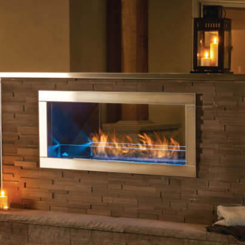 Napoleon Galaxy See Through Outdoor Gas Fireplace