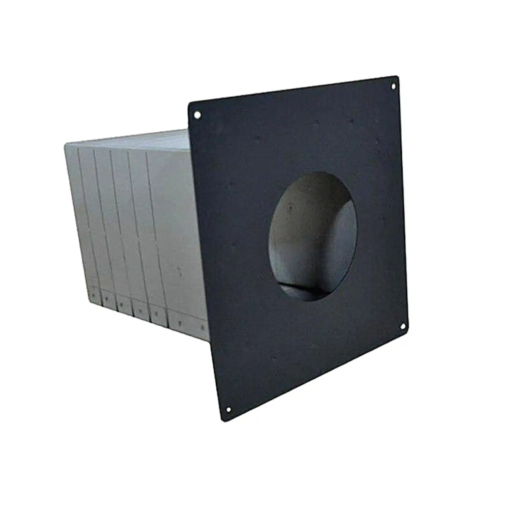 Drolet VOP0261 4" Pellet Black Wall Pass-Thru