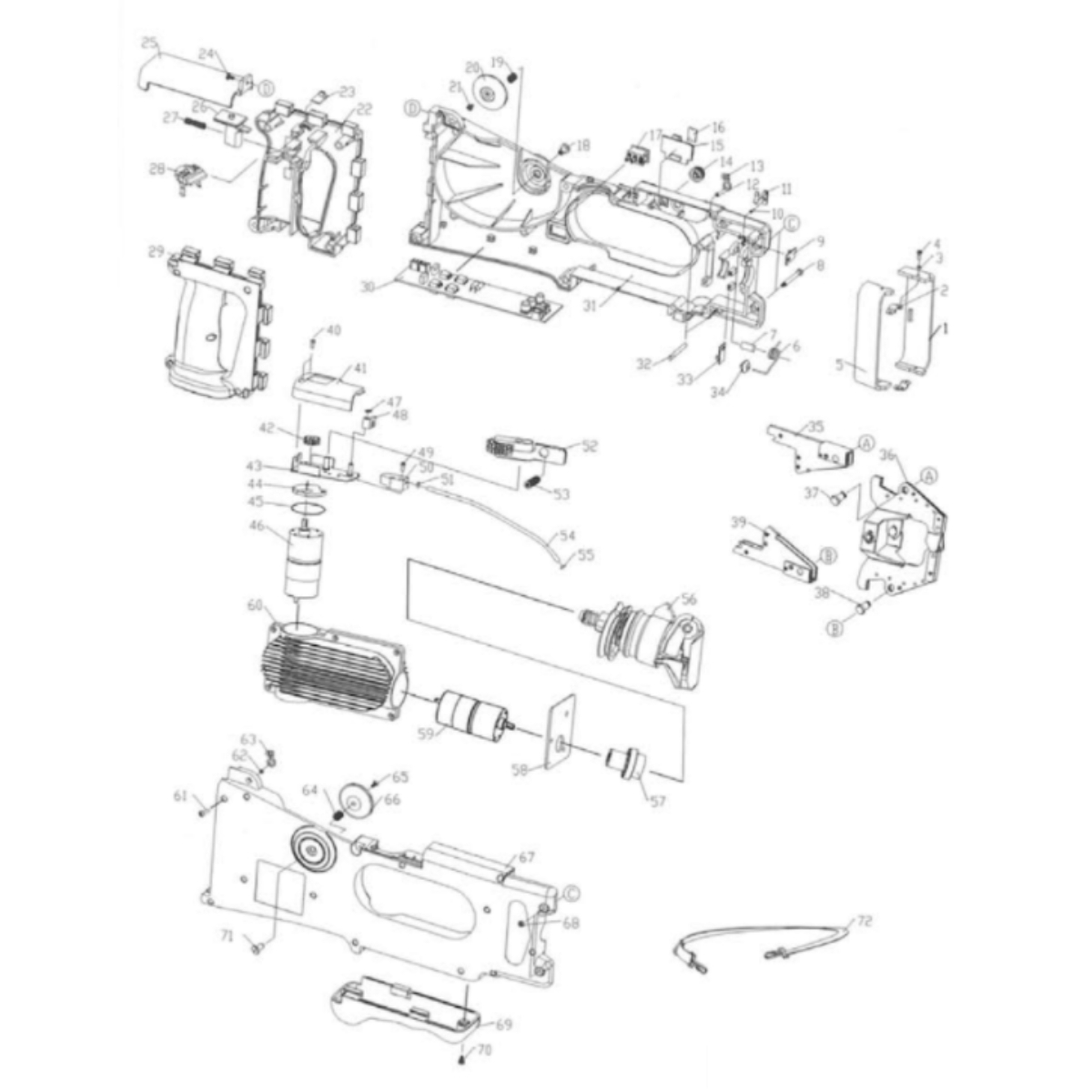 BNT-64 Benner Nawman Rebar Tier Parts