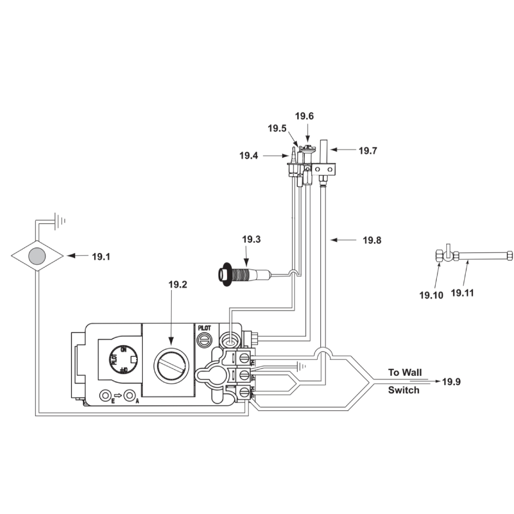 GNDC30 #19 Sit Valve Assembly / SN #GA452519 thru GA455366