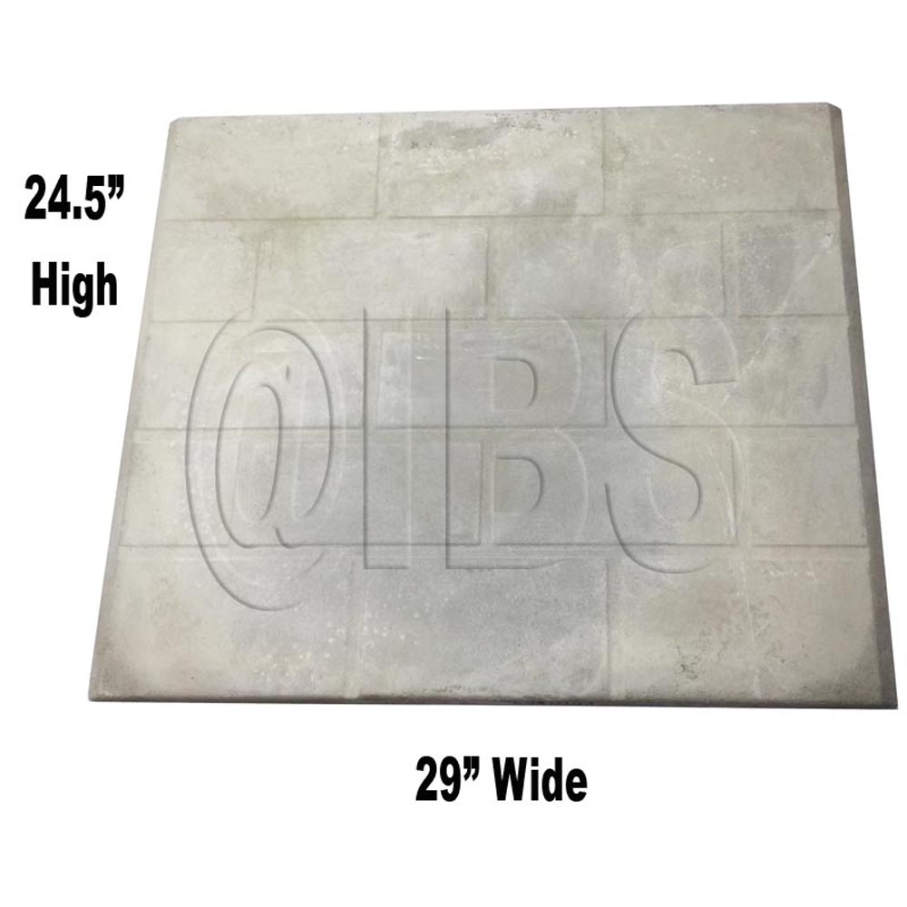 3990103 Back Brick Sh42 DISCONTINUED - Available Only As A Cut-To-Size Panel Now Part# NUX0001