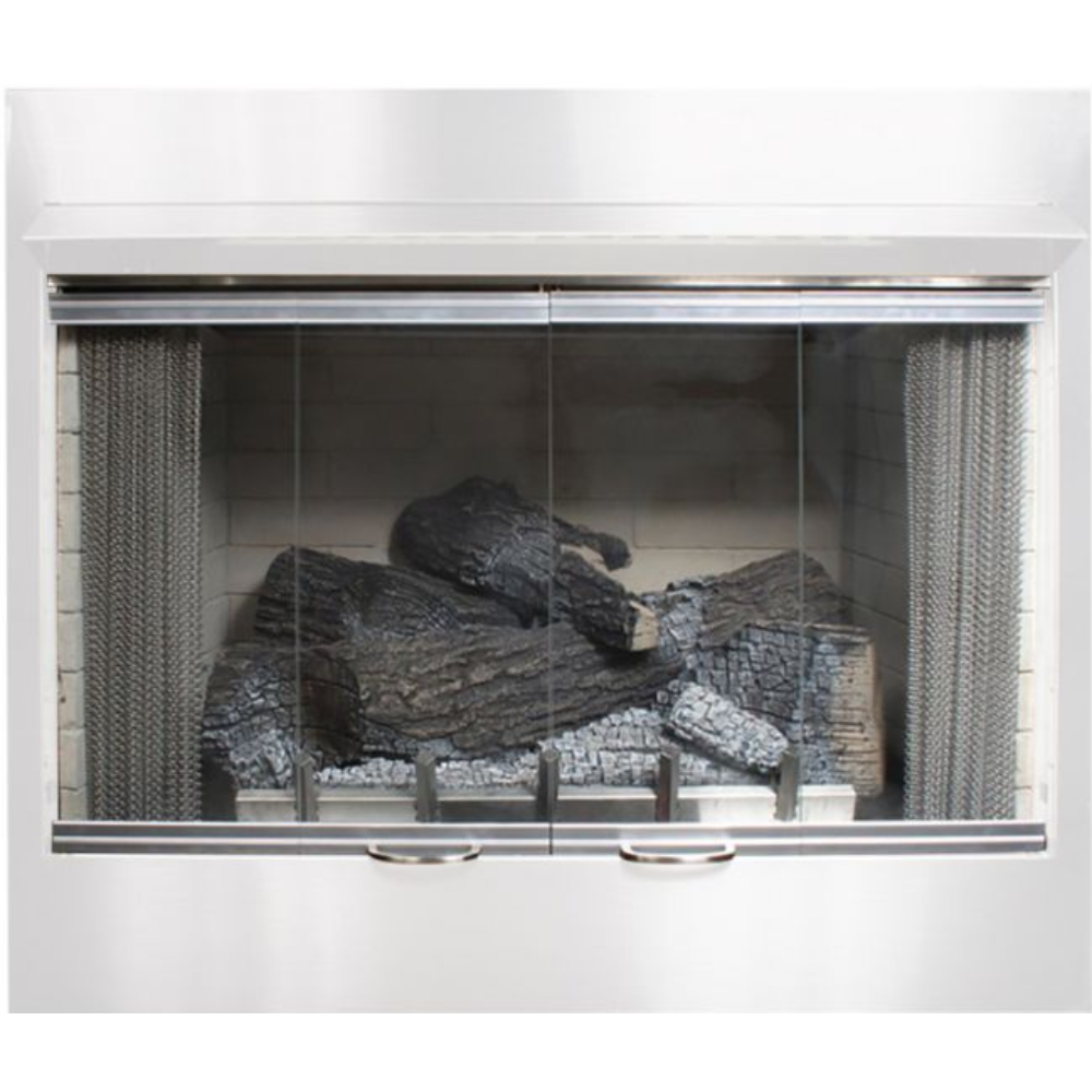 Empire BDO36SS Bi-Fold Glass Doors SS