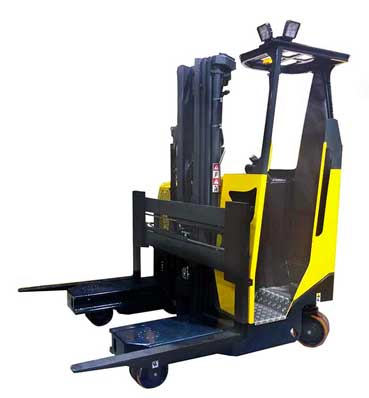 Side loader narrow aisle forklift types of forklifts