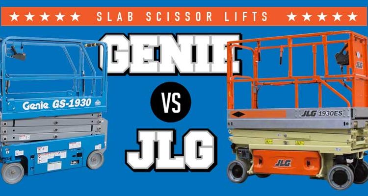 Genie scissor lift JLG lift comparison