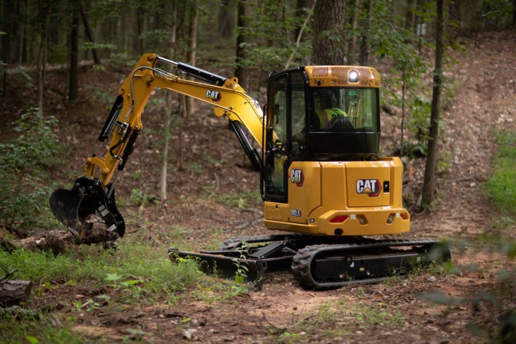 Cat mini excavator tracks