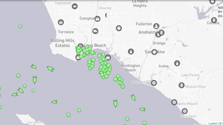 Supply chain problems Port of Los Angeles