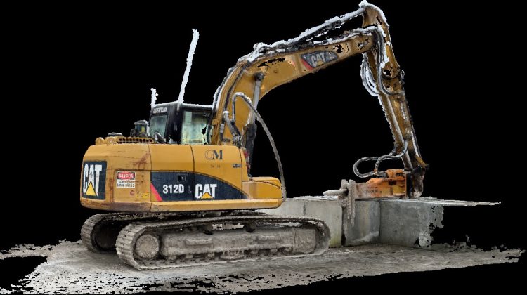 3D model construction equipment inspections