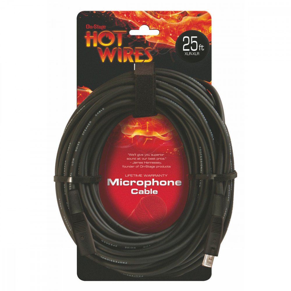 On-Stage MC12-25 XLR Microphone Cable