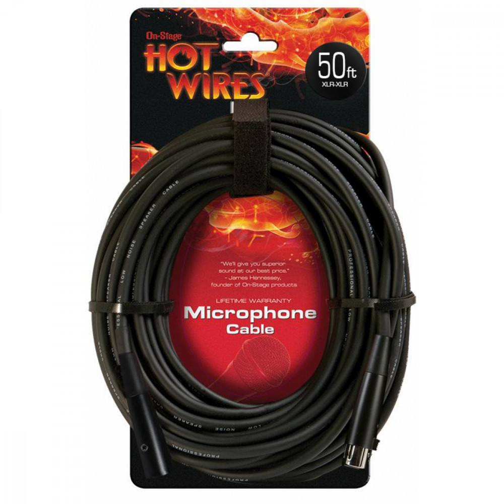On-Stage MC12-50 XLR Microphone Cable